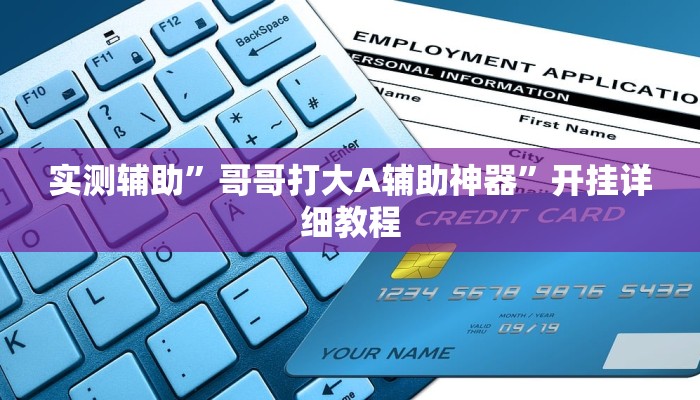 实测辅助”哥哥打大A辅助神器”开挂详细教程